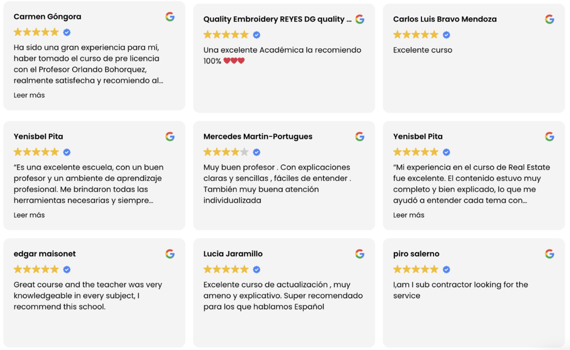 Comentarios de Estudiantes intREasso